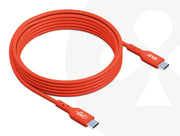 CLUB3D CAC-1573 USB-kablar USB 2.0 2 m USB C 0,48 Gbit/s 240 W Röd