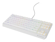 GENESIS Thor 230 TKL tangentbord Spela USB QWERTY Engelska (USA) Vit