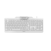 CHERRY SECURE BOARD 1.0 tangentbord Kontor USB QWERTZ tyska Grå