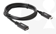 CLUB3D CAC-1531 USB-kablar 1 m USB C 2 x USB C 5 Gbit/s 60 W Svart