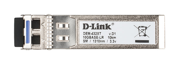 D-Link DEM-432XT transceiver-moduler för nätverk Fiberoptik 10000 Mbit/s SFP+ 1310 nm