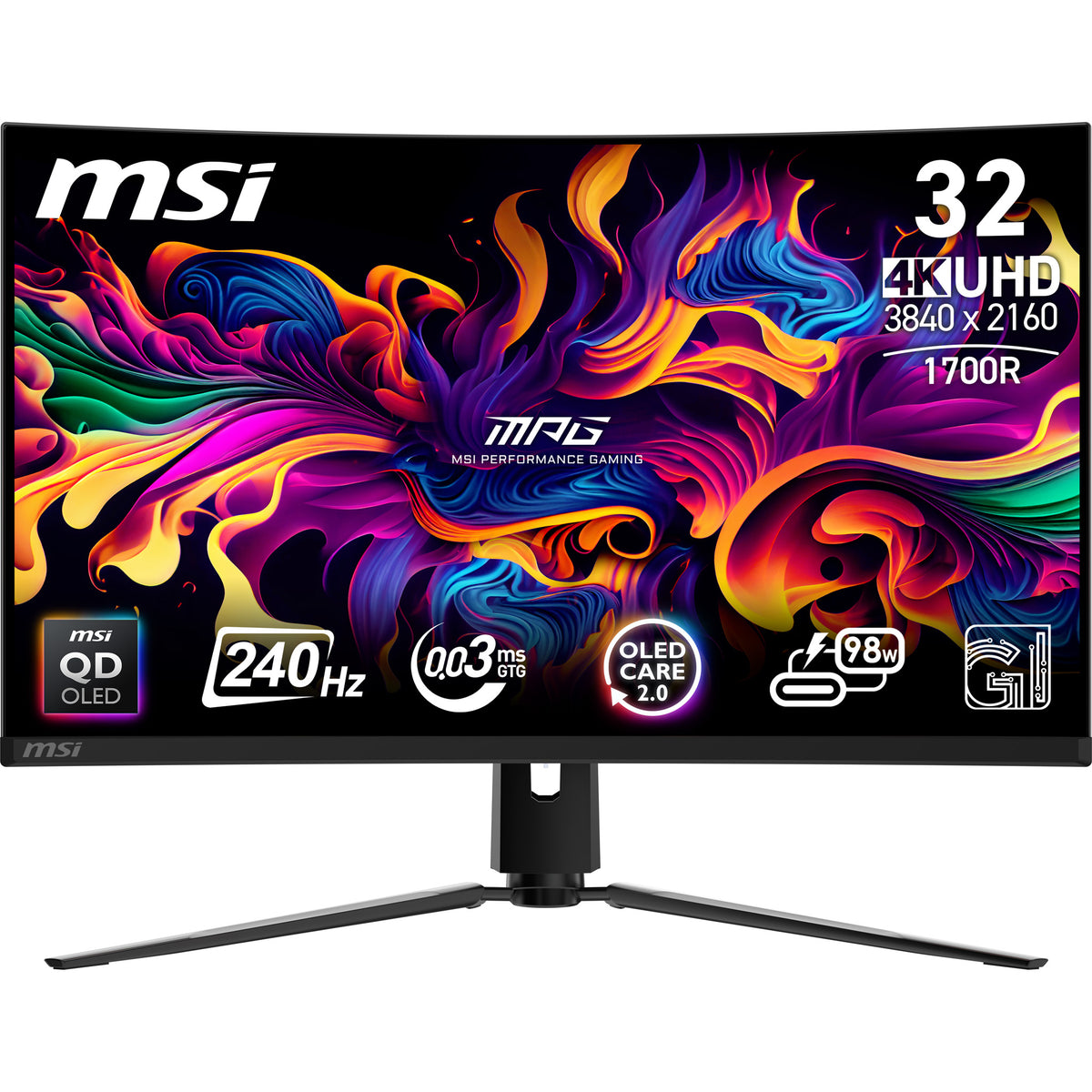 MSI MPG 321CURXDE QD-OLED skärm