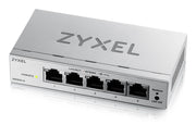 Zyxel GS1200-5V3 hanterad L2 Gigabit Ethernet (10/100/1000) Skrivbord Grå