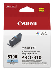 Canon PFI-5100 PC bläckpatroner Original Fotocyan