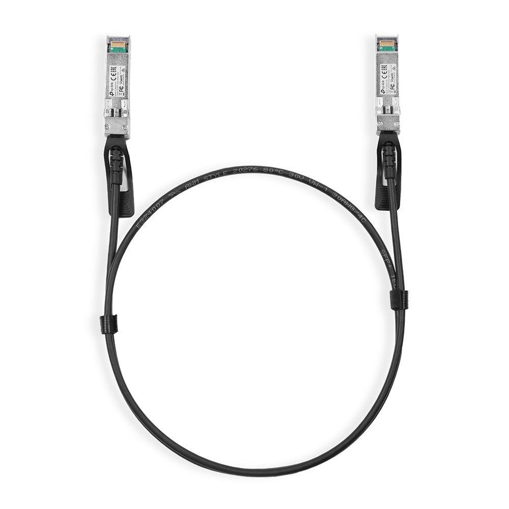 TP-Link Omada TL-SM5220-1M InfiniBand och fiberoptisk kabel SFP+ DAC Svart