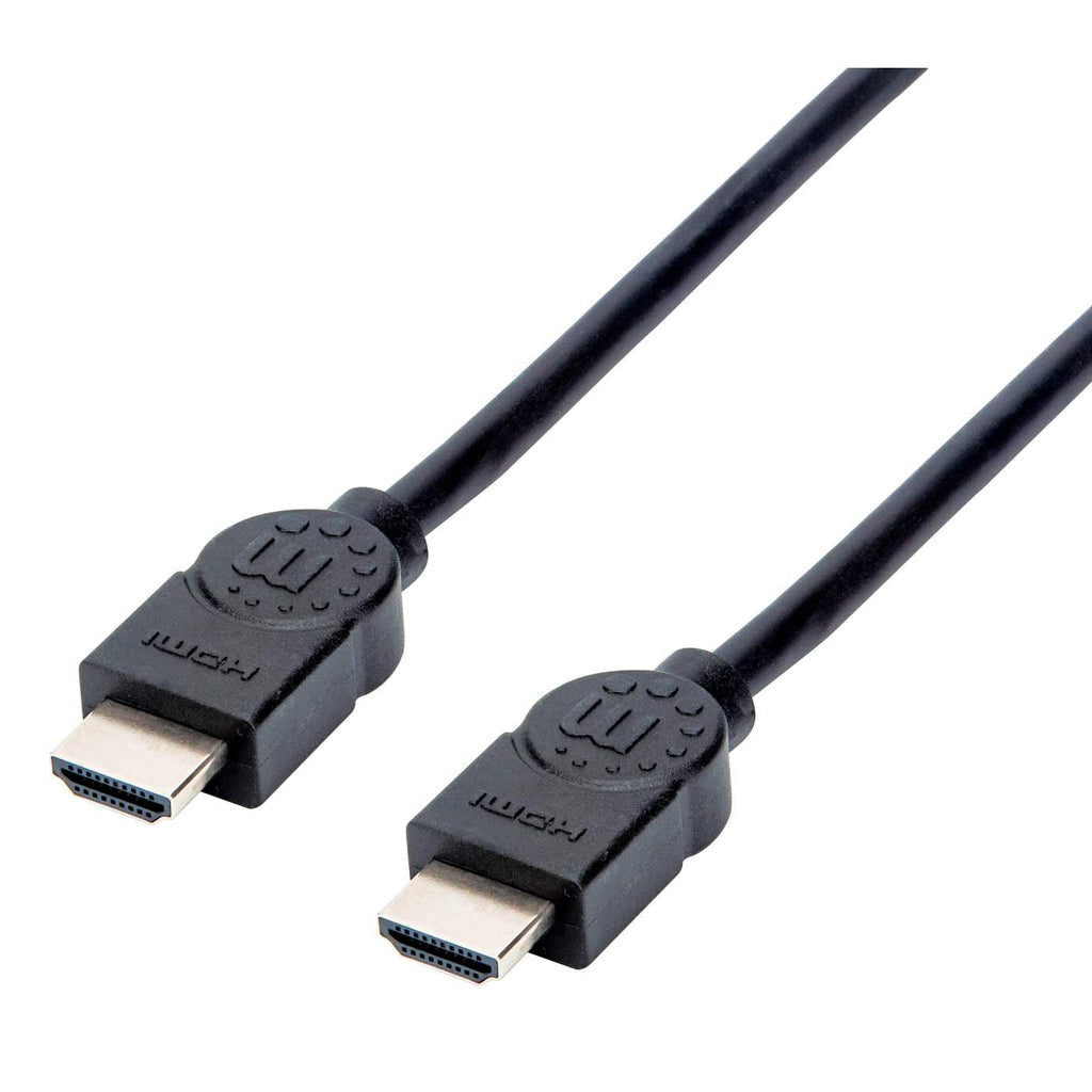 Manhattan 355308 HDMI-kabel 1,5 m HDMI Typ A (standard) Svart