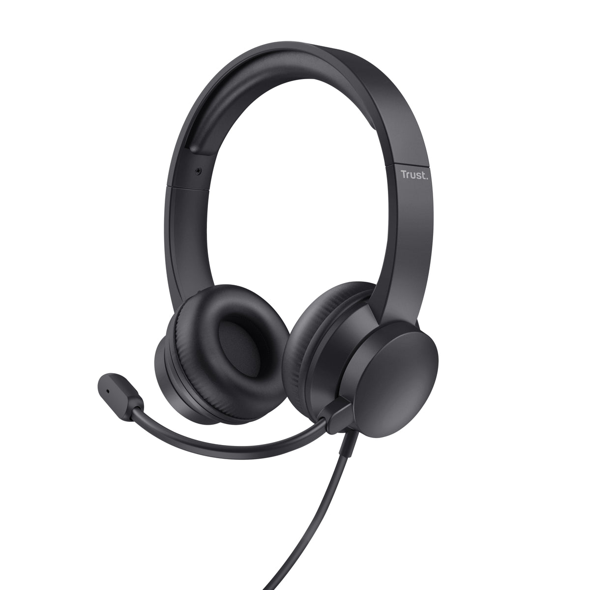 Trust Ayda Headset Kabel Huvudband Samtal/musik Svart