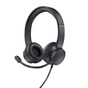 Trust Ayda Headset Kabel Huvudband Samtal/musik Svart