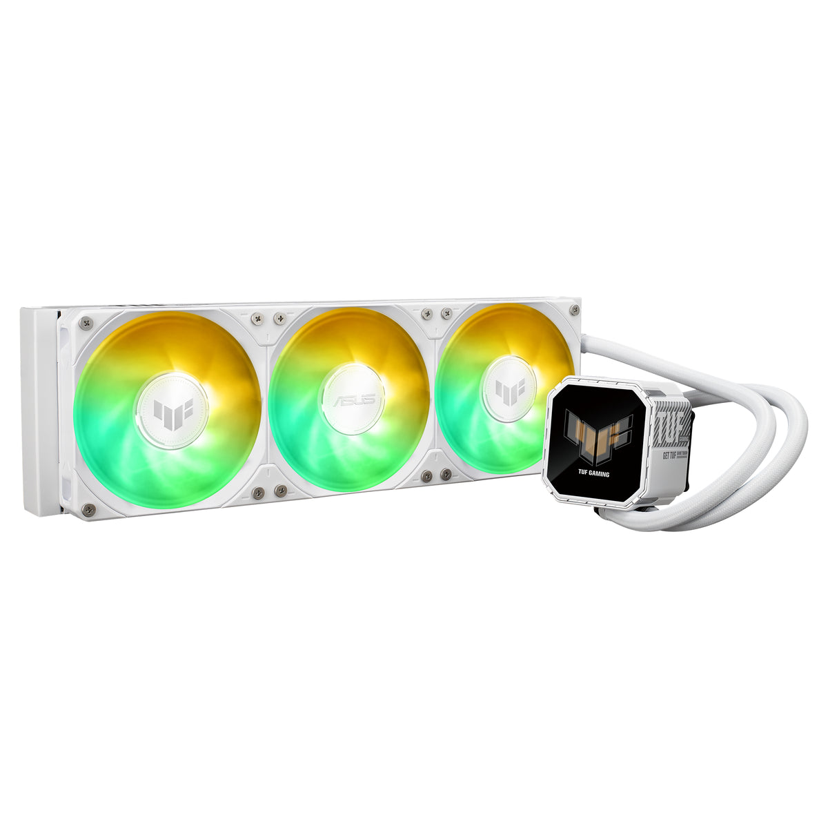 ASUS TUF Gaming LC III 360 ARGB LCD White Edition Processor Allt-i-ett vätskekylare