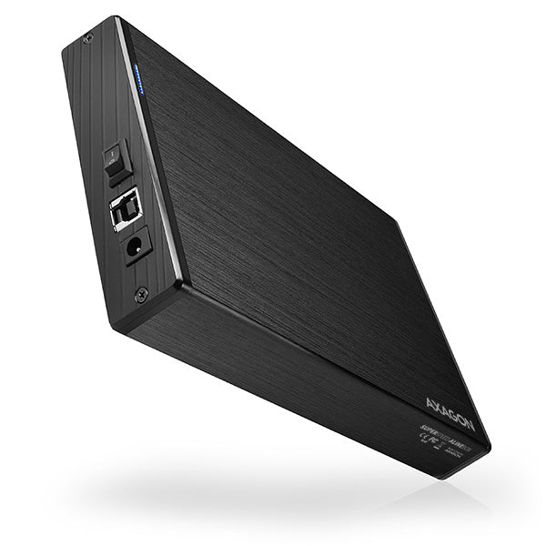 Axagon EE35-XA3 Hölje för lagringsenheter HDD-hölje Svart 3.5"