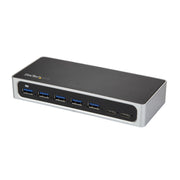 StarTech.com USB C-hubb med 7 portar och med snabbladdningsport