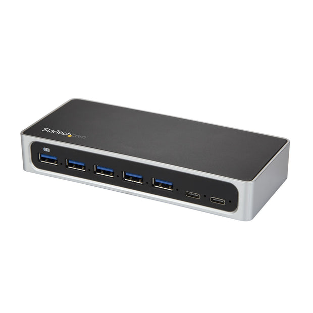 StarTech.com USB C-hubb med 7 portar och med snabbladdningsport