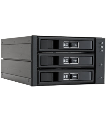 Chieftec CBP-2131SAS drive bay-paneler Carrier-panel Svart