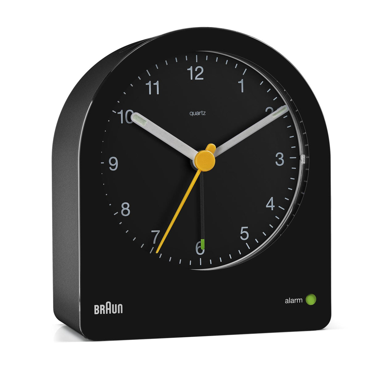 Braun BC22 Quartz-väckarklocka Svart