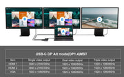 Conceptronic DONN14G dockningsstationer för bärbara datorer Kabel USB 3.2 Gen 1 (3.1