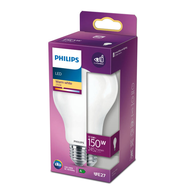 Philips Filamentljuskälla frostad 150 W A67 E27