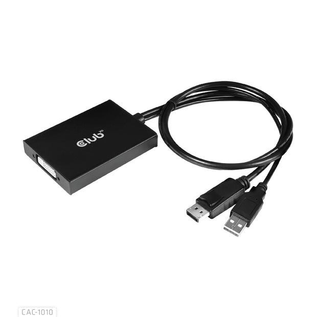CLUB3D cac-1010 Displayport/usb DVI-I Daul link Svart