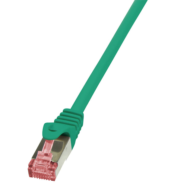 LogiLink 0.5m Cat.6 S/FTP nätverkskablar Grön 0,5 m Cat6 S/FTP (S-STP)