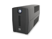 Conceptronic ZEUS01G strömskydd (UPS) Linjeinteraktiv 0,65 kVA 360 W 2 AC-utgångar