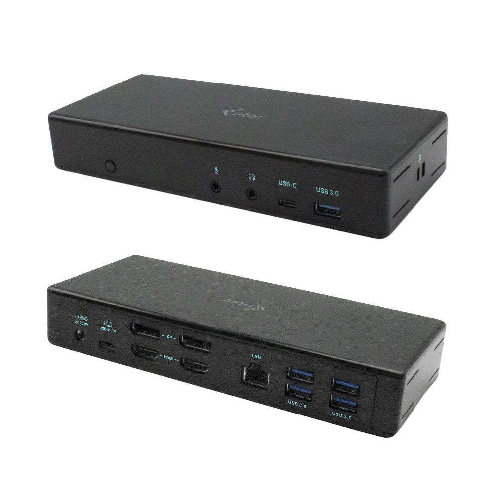 i-tec C31QUATTRODOCKPD dockningsstationer för bärbara datorer Kabel USB 3.2 Gen 1