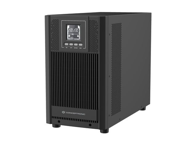 Conceptronic ZEUS52ES3K strömskydd (UPS) Dubbelkonvertering (Online) 3 kVA 2700 W 4