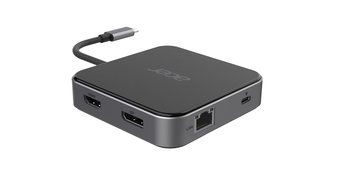 Acer 7-in-1 USB 4 Dongle Kabel USB4 Svart