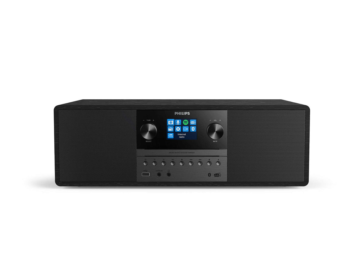 Philips TAM6805/10 hemmaljudsystem Hemmaljud mikrosystem 50 W Svart