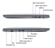 TERRA MOBILE 1717R - 17.3" - 16GB RAM