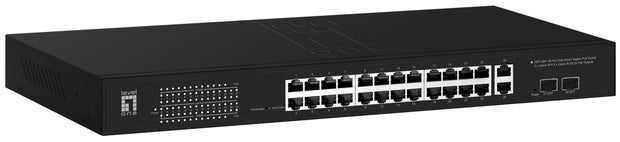 LevelOne GEP-2841 nätverksswitchar hanterad L2 Gigabit Ethernet (10/100/1000) Strömförsörjning via Ethernet