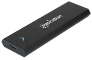 Manhattan 130530 Hölje för lagringsenheter SSD-inkapsling Svart M.2