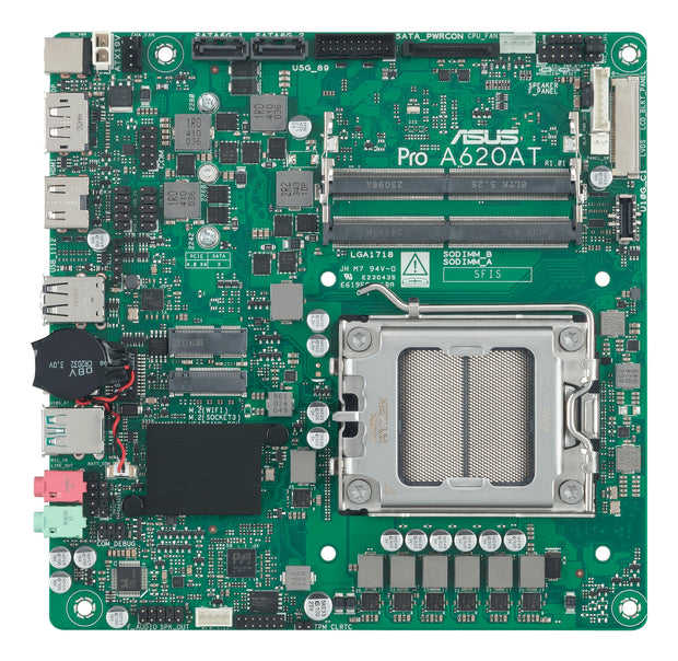 ASUS Pro A620AT-CSM AMD A620A AM5-sockel Thin Mini ITX
