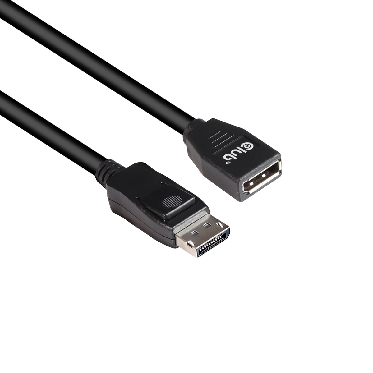 CLUB3D CAC-1022 videokabeladapter 2 m Displayport 1.4 Svart