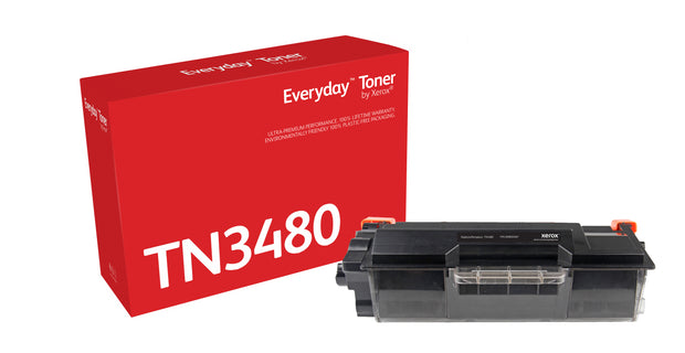 Everyday Mono Toner by Xerox compatible with Brother TN-3480