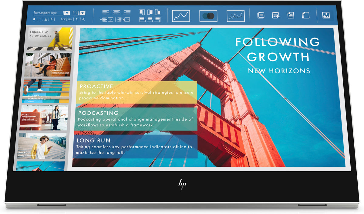 HP E-Series E14 G4 portabel bildskärm - FHD