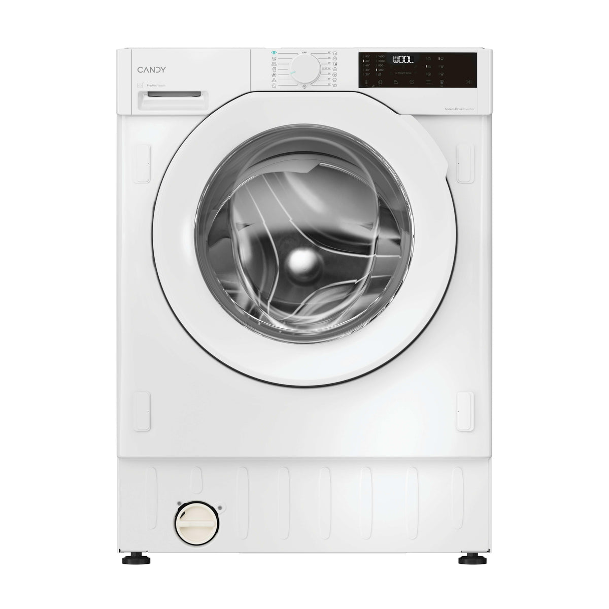 Candy BC449M4D8J-S tvättmaskin Frontmatad 9 kg 1400 RPM Vit