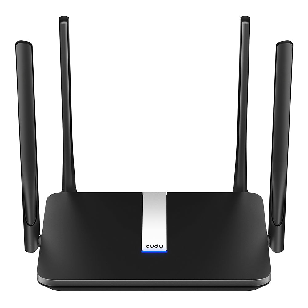 Cudy LT500 trådlös router Snabb Ethernet Dual-band (2,4 GHz / 5 GHz) 4G Svart