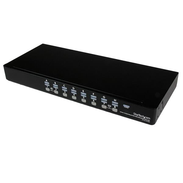 StarTech.com SV1631DUSBU KVM-switchar Rackmontering Svart