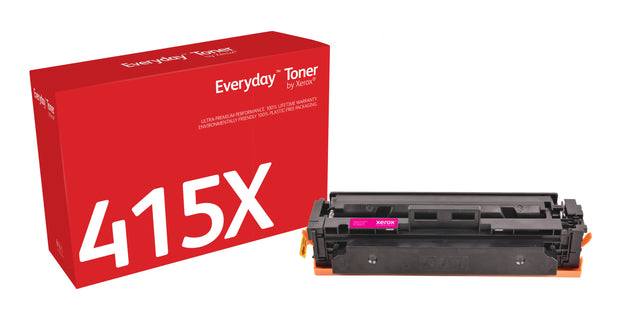 Everyday Magenta Toner by Xerox compatible with HP 415X (W2033X)