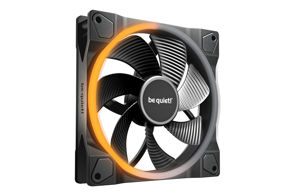 be quiet! Light Wings 140 mm PWM Reverse Black Datorväska Fan
