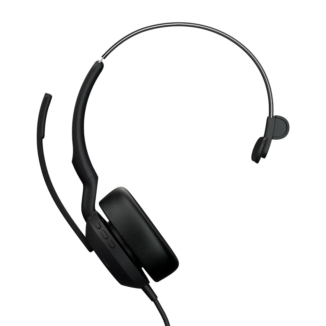 Jabra Evolve2 50 Headset Kabel Huvudband Kontor/callcenter USB Type-C / USB Type-A