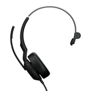 Jabra Evolve2 50 Headset Kabel Huvudband Kontor/callcenter USB Type-C / USB Type-A