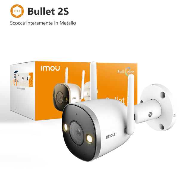 Imou Bullet 2S Projektil (form) IP-säkerhetskamera inomhus 1920 x 1080 pixlar