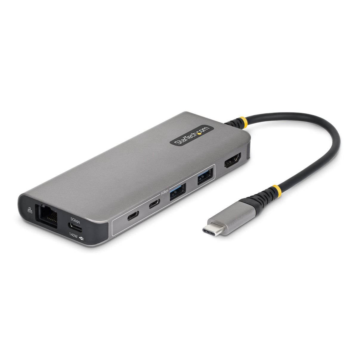 StarTech.com USB-C till HDMI-multiportadapter med 140 W PD-laddning