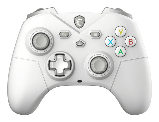 MSI FORCE GC300 WIRELESS WHITE Vit USB 2.0 Spelplatta Analog PC