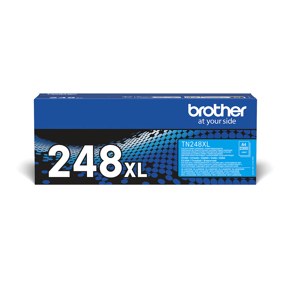 Brother TN-248XLC Tonerkassett Original Cyan