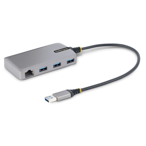 StarTech.com USB-hubb med 3 portar och Ethernet