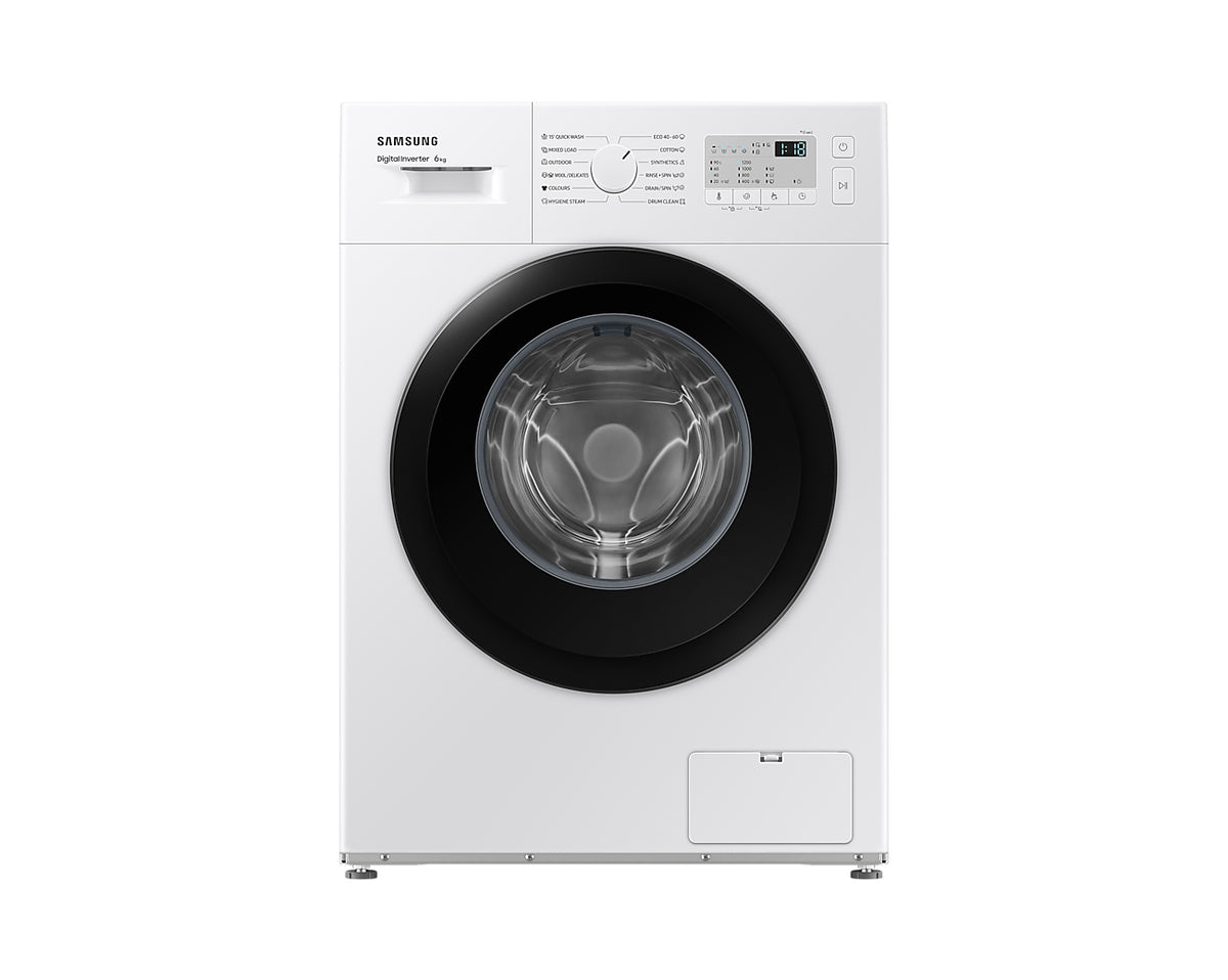 Samsung WW60A3120BH/LE tvättmaskin Frontmatad 6 kg 1200 RPM Vit