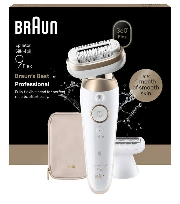 Braun Silk·épil 9 Flex 9-030 3D 40 pincetter Vit