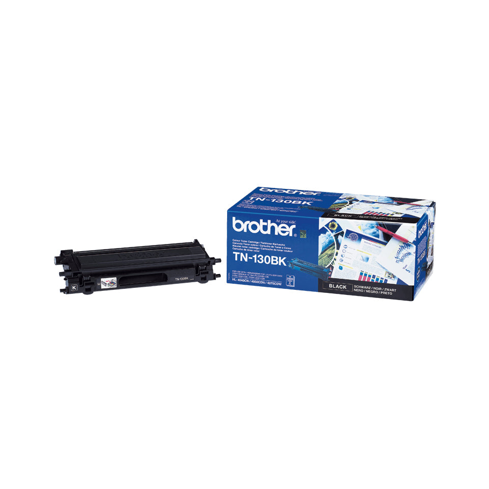 Brother TN-130BK Tonerkassett Original Svart