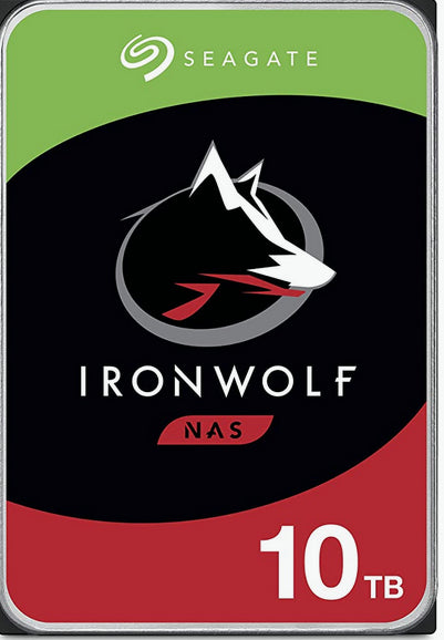Seagate IronWolf ST10000VN000 interna Hårddiskar
